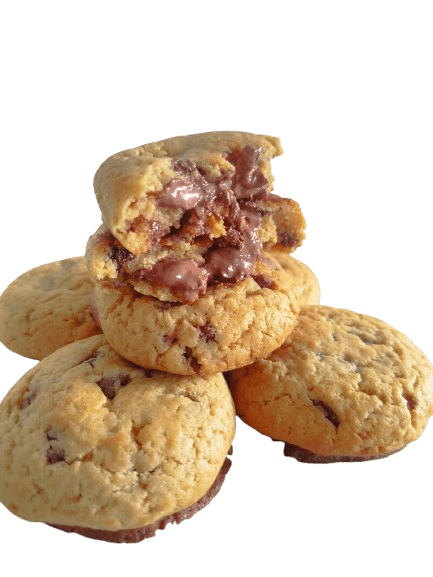 Cookie recheado Nutella